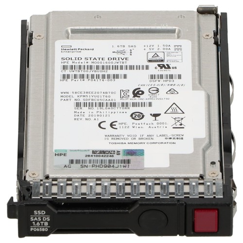 HPE SAS-SSD 1,6TB SAS 12G MU SFF - P06580-001 P04533-B21 - Bild 2 von 7