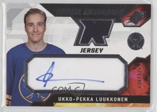 2021-22 SPx Rookie Auto Jersey 139/375 Ukko-Pekka Luukkonen #UL Auto 01wh