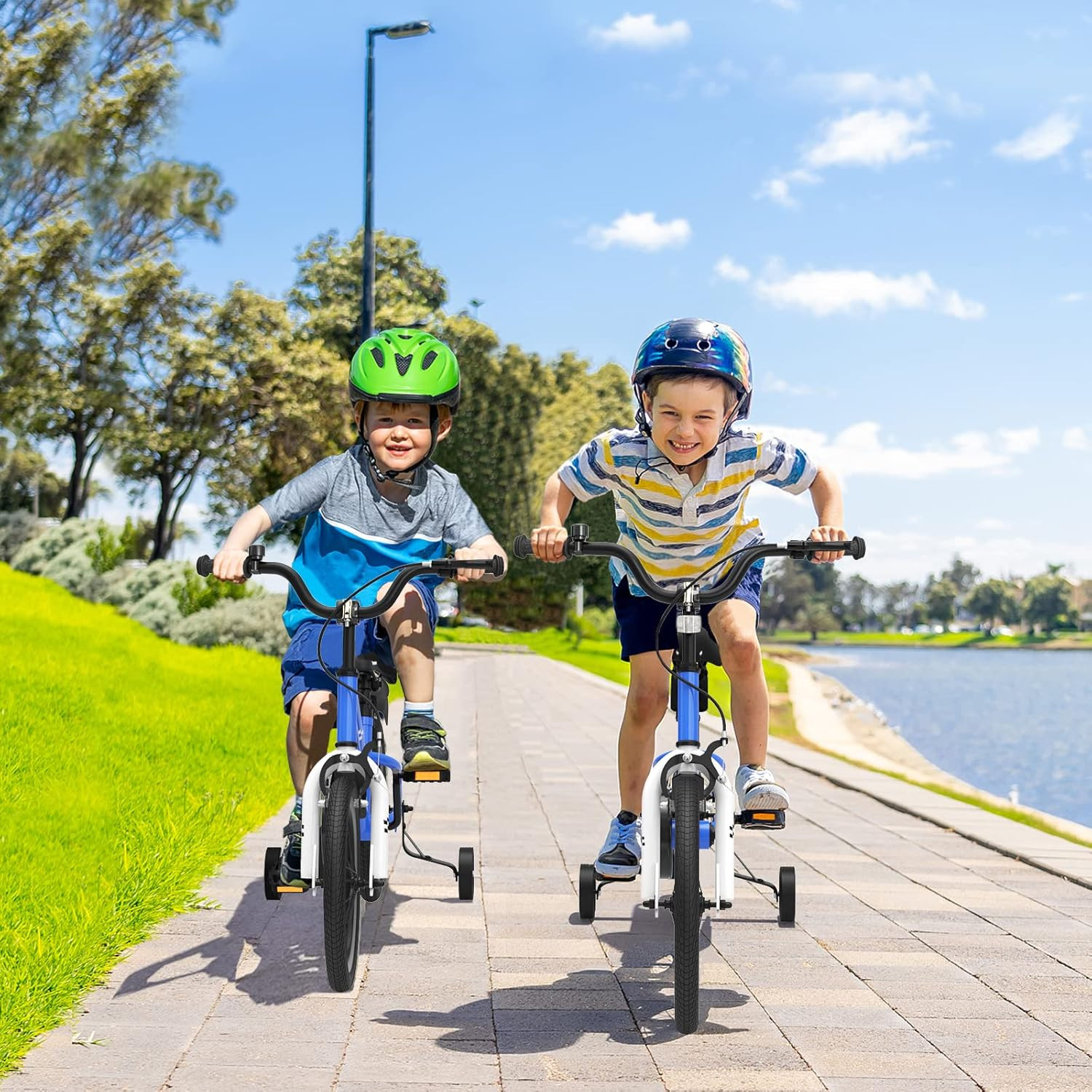 Kids Bike, 12 14 16 18 20 Inch Children Bikes for Boys Girls Teens 3-8 8+ Years