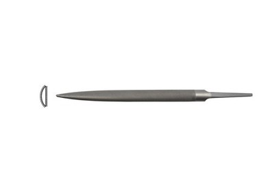Grobet USA Swiss Pattern Precision 6  Half-Round Ring File, Cut 3 