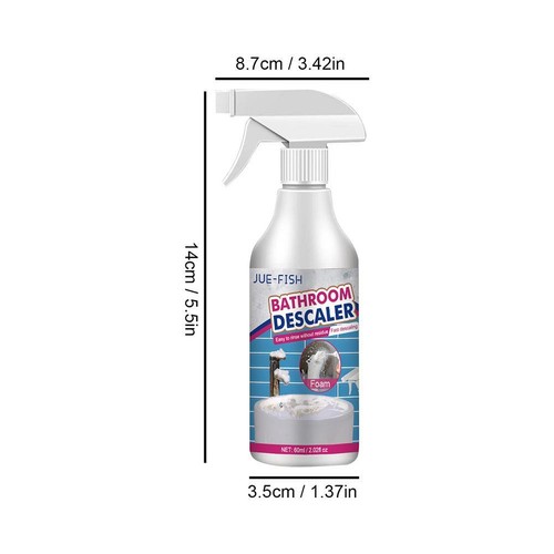 Hartnäckige Flecken Reiniger - Bad Entkalker, Bad Schaum Reiniger Spray Bes🎓 - Bild 11 von 11