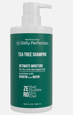Moisturizing and Hydrating, Tea-Tree Shampoo for Dry and Damaged Hair 16.9 fl oz