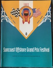 1993 Suncoast Offshore Grand Prix Festival Program Guide Sarasota Fl Powerboats