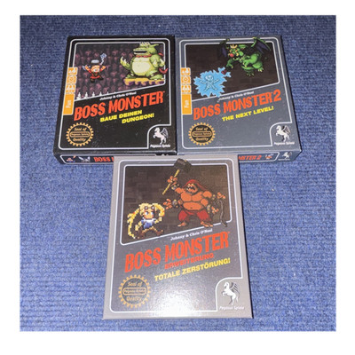 Pegasus Spiele Boss Monster Kartenspiel Set mit Boss Monster 2 & Totale Zerstör 