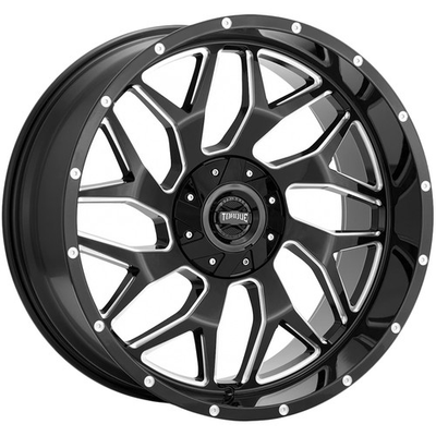 #ad Torque TW427C Vortex 20x9 6x135 6x5.5quot; 12mm Black Milled Wheel Rim 20quot; Inch $339.00