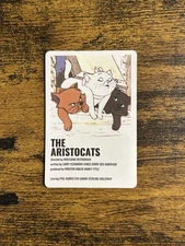 The Aristocats - Movie Film Cover Vinyl Decal Sticker Window Wall Notebook