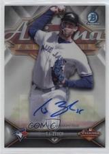 2018 Bowman Chrome 2017 AFL Fall Stars Auto 57/150 TJ Zeuch #AFL-TZ Auto 1u6