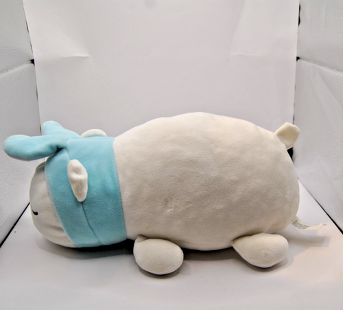 Polar Bear with a Rabbit Hat 12" by 6" White and Blue in color - Picture 10 of 24