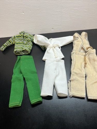 Vintage 1970s 1/6 Custom Clothes for 12" Action Figure Gi Joe Body Cloth W5