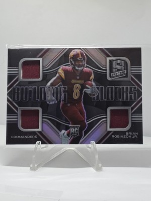2022 Panini Spectra - Building Blocks Brian Robinson Jr. #BBL-BRO /99 (MEM, RC)
