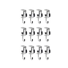 Double Hook Desk Mount Organizer for School Bags Backpacks and Daily Items