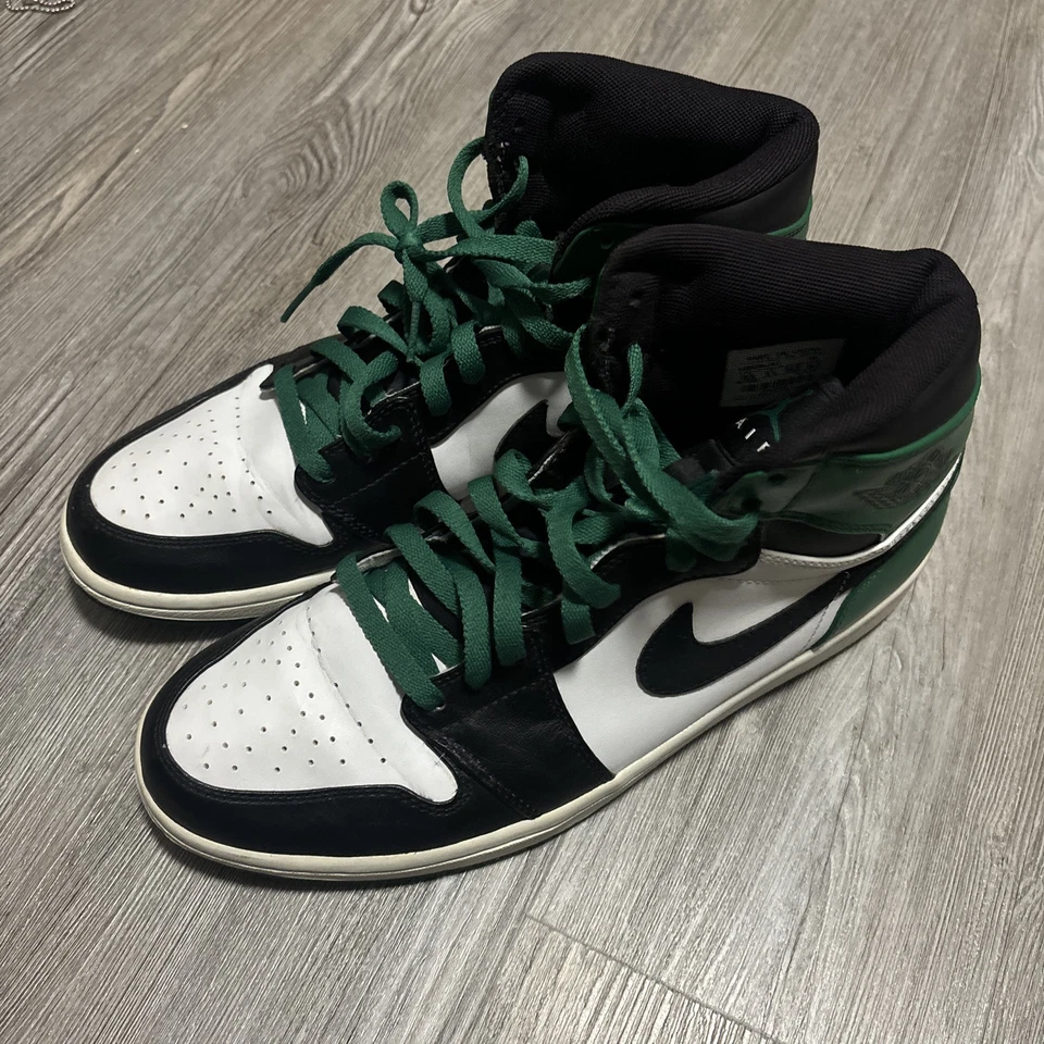 Talla 10.5 - Air Jordan 1 Retro Alto Boston Celtics Foto 3 de 4