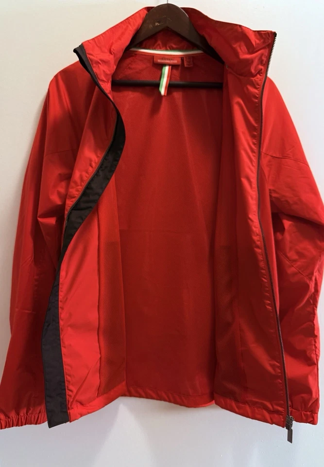 Ferrari Official Licensed Red Jacket Size S F1 Racing Team Scuderia Windbreaker - Image 4 of 4