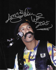 * LONNIE JORDAN * signed 8x10 photo * WAR * COA *