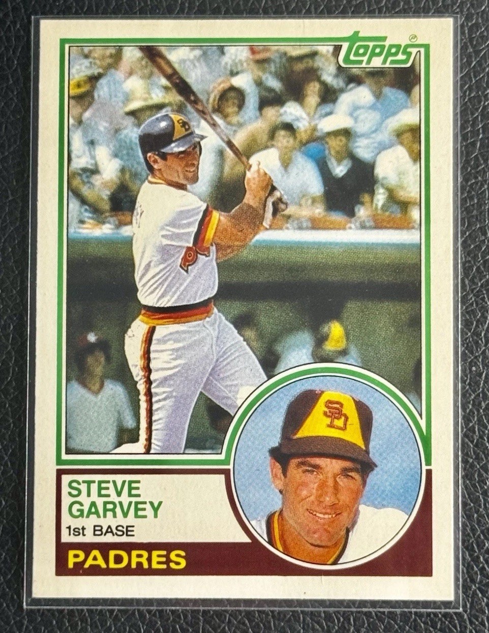‼️STELLAR VINTAGE‼️1983 Topps Traded Steve Garvey #37T San Diego Padres MLB HOF