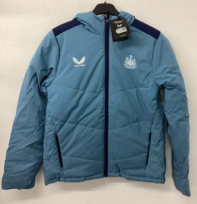 Newcastle United Castore Junior Mantel Größe JL Alter 11-12 neu mit Etikett