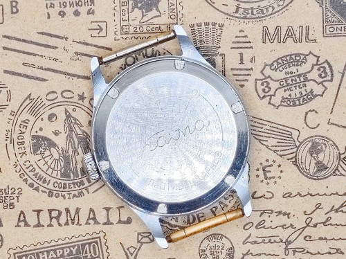 USSR Rare Mechanical Wrist Watch Kama ChChZ 17 Jewels 1970s - Picture 14 of 15