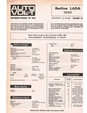 Revue technique Lada 1500