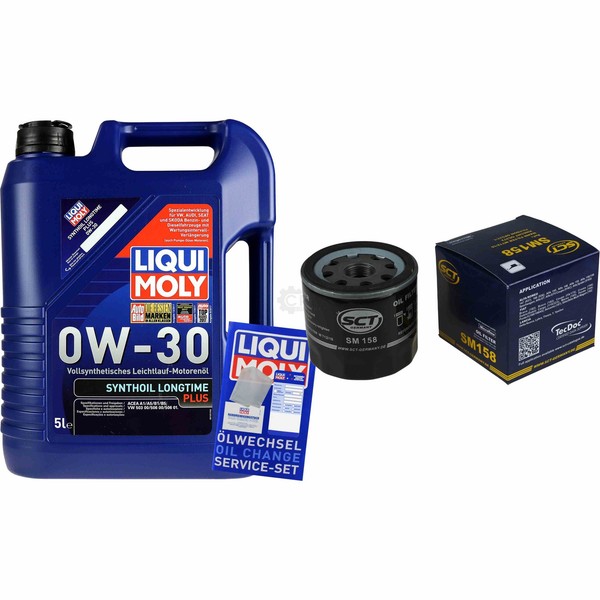 Inspektionskit Filter Liqui Moly ÖL 5L 0W-30 FüR Alfa Romeo 147 937 1.6 16V-image