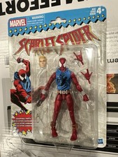 New 2018 Hasbro Marvel Legends Retro Carded Scarlet Spider Figure Ben Reilly