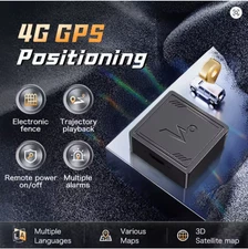 4G GPS Tracker – Real-Time Car, Kids & Pet Locator, Mini Portable Device