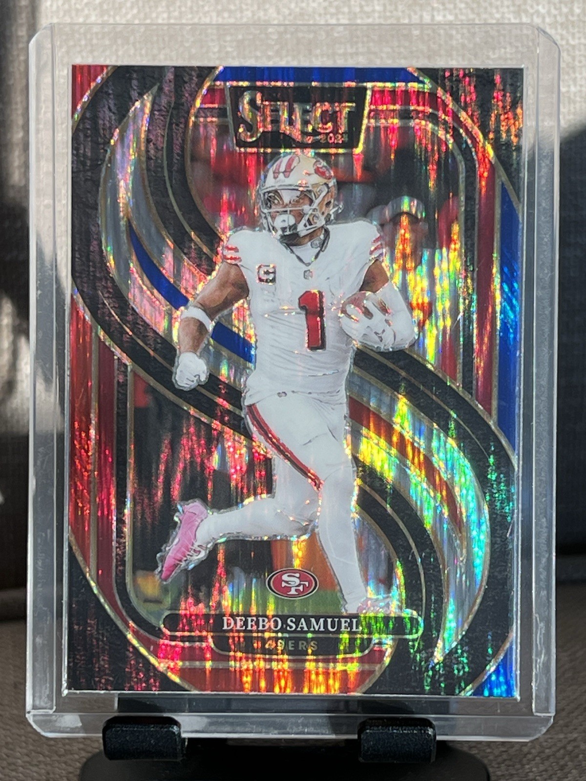 2024 Panini Select Deebo Samuel Tri-Color Prizm Premier Level #146 49ers