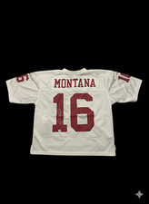 Autographed Joe Montana Mitchell & Ness 1989 49ers Throwback Jersey Beckett COA