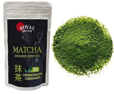 Bio Matcha Zeremonie 100 g Tencha in Premium GrünteePulver aus Japan  zertifi...