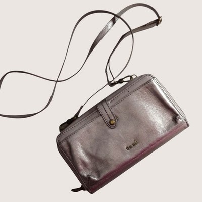 The Sak Crossbody Wallet, Metallic 