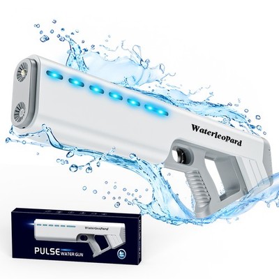 Electric Water Gun with Automatic Water Absorption Pool Garden Fun for Adult Kid