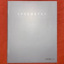 ? Opel Speedster | brochure brochure Opel GT | 28 pages | German | 10/2000!