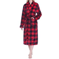 PAVILIA Robes For Women, Fleece Soft Fluffy Bathrobe, Plush Cozy Flannel Long...