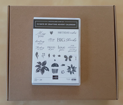 NEW & SEALED Stampin Up 12 DAYS OF CRAFTING ADVENT CALENDAR + STAMP SET 2025
