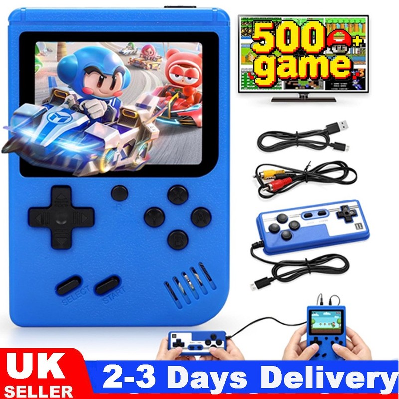 Mini Handheld Retro Video Game Console 500 In 1 Classic Games Player Xmas Gift