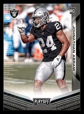 2019 Playoff #251 Johnathan Abram RC Rookie Card. rookie card picture