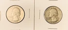 Two Washington Silver Quarters 1948&1951