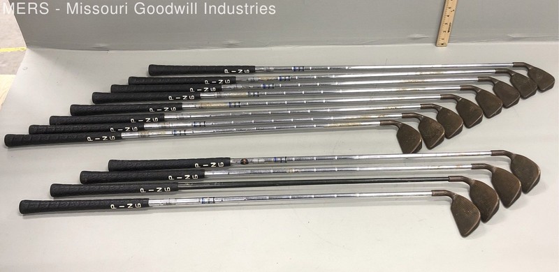 Ping ISI Beryllium Copper Iron Set 12 Clubs 2-SW Green Dot Right Hand