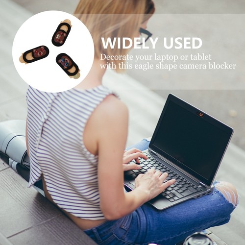 3PCS Panda Computer Webcam Cover Creative Webcam Cover Premium Webcam Cover - 第 8/12 張圖片