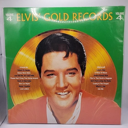 SEALED ELVIS PRESLEY Elvis' Gold Records Vol 4 Europe Press Limited Ed 180G LP