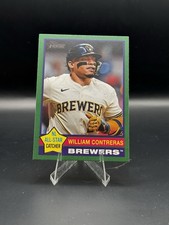 William Contreras | 2025 Heritage | Green Border | #300 Brewers