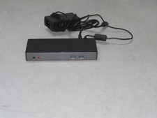 QGeeM Universal Docking Station 3901 4K USB Black with power adapter