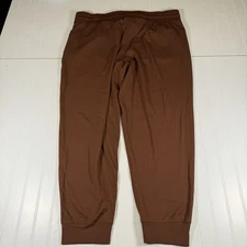 NWT Member's Mark Men's Everyday Travel Jogger Cinnamon XXL