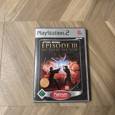 Star Wars Episode III Die Rache der Sith Sony Playstation 2 PS2 Platinum