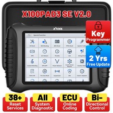 2026 XTOOL X100PAD3 SE Key Programmer Bidirec...