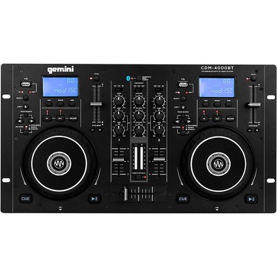 Gemini CDM-4000BT CD/MIXER Combo Player With BT Input