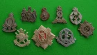 Good Lot WW2 Plastic Cap Badges