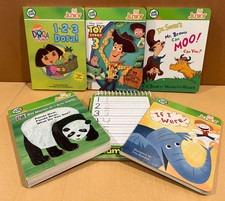 Leap Frog Leapfrog Tag Junior 6 Hardcover Books Dora Toy Story Panda Numbers