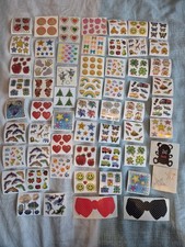 Stickerbögen 90er 80er Sticker Aufkleber Vintage Stickeralbum 90s Introduct