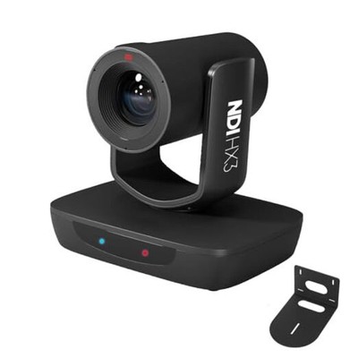  AI Auto Tracking NDI PTZ Camera, 20X Zoom Live Black Grey AI Tracking Camera