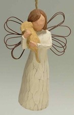 Demdaco Willow Tree Ornaments Angel Of Friendship - With Box 8530223